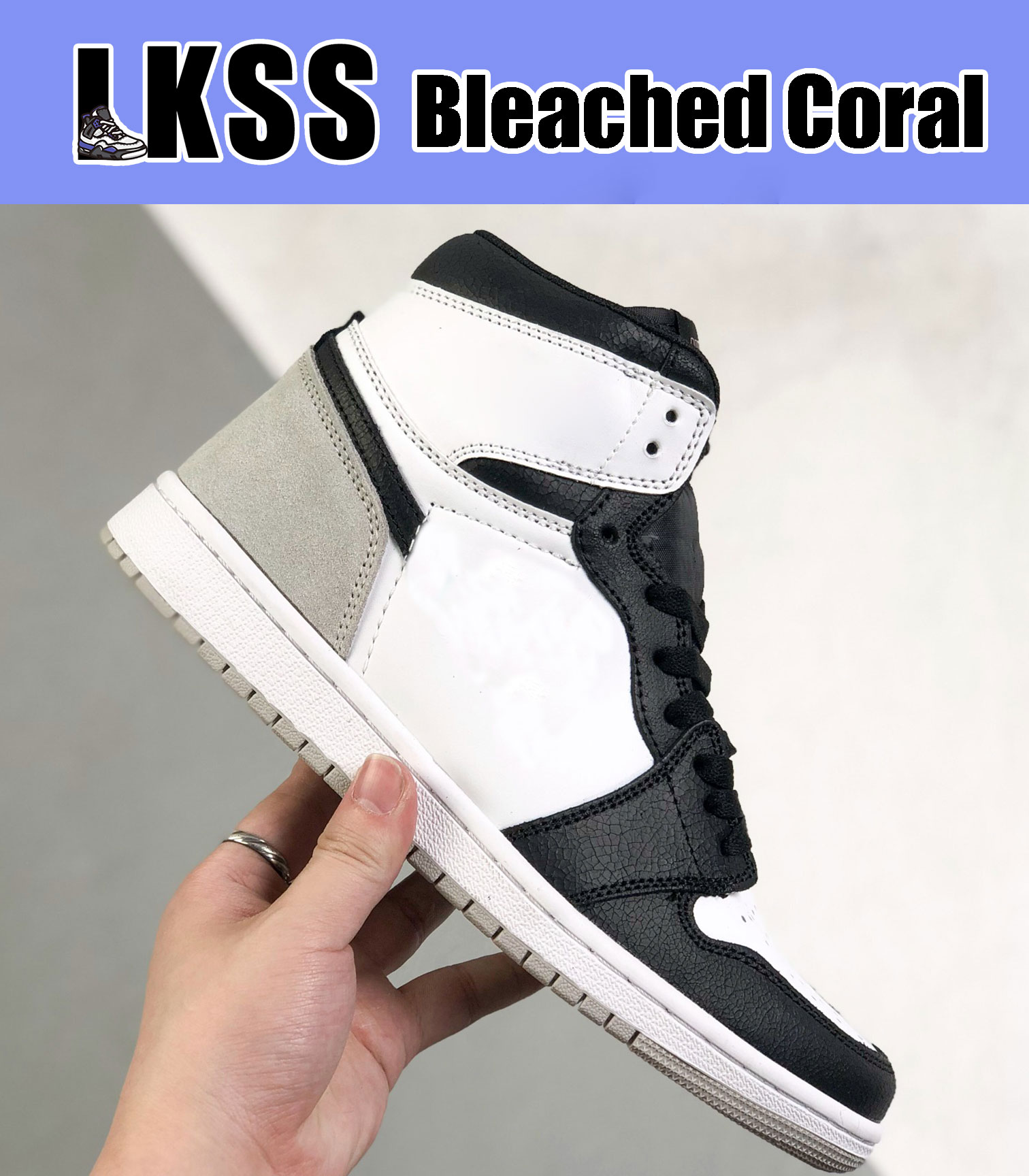 LKSS Bleached Coral Jumpman 1 1s Shoes OG Mens Basketball Sneaker Sports Sneakers, As pic
LKSS Bleached Coral Jumpman 1 1s Shoes OG Mens Basketball Sneaker Sports Sneakers, As pic
