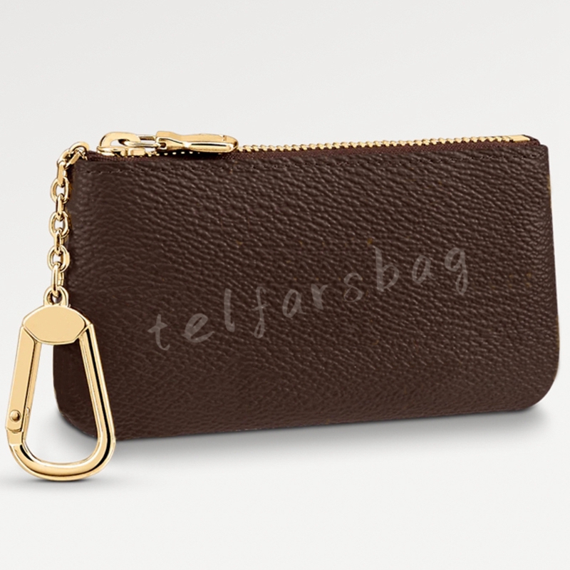 Womens Men Key Pouch Wallets Designer Fashion Coin Purse Card Holder Leather Zip Closure Bag Chain with Hook Accessoires Belt Charm M62650, 1 / brown flower
Womens Men Key Pouch Wallets Designer Fashion Coin Purse Card Holder Leather Zip Closure Bag Chain with Hook Accessoires Belt Charm M62650, 1 / brown flower