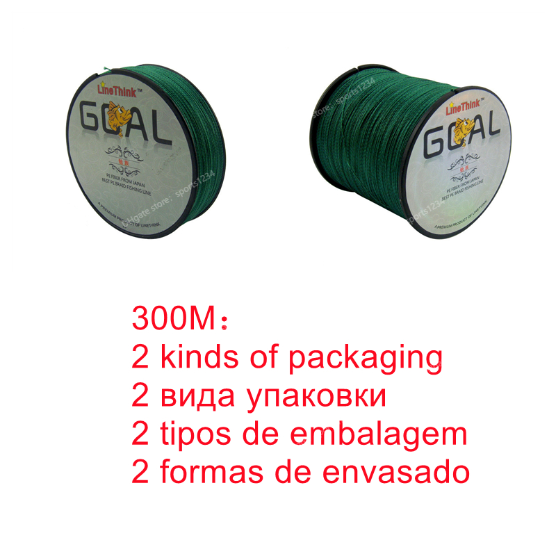 100M 300M 500M Brand Goal Japan Multifilament 100% PE Braided Fishing Line 8LB To 100LB Fishingfishing Lines Braided Fishing Line Goal-image