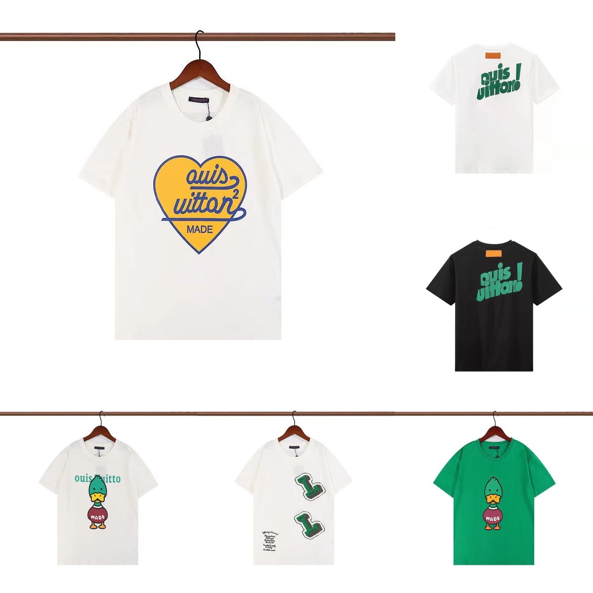 Luxury Designer Mens T-shirt Spring Summer T Shirt Short Sleeves Tees Fashion Casual Letters Printing Tops Classic Pattern Size range S-XXL
Luxury Designer Mens T-shirt Spring Summer T Shirt Short Sleeves Tees Fashion Casual Letters Printing Tops Classic Pattern Size range S-XXL