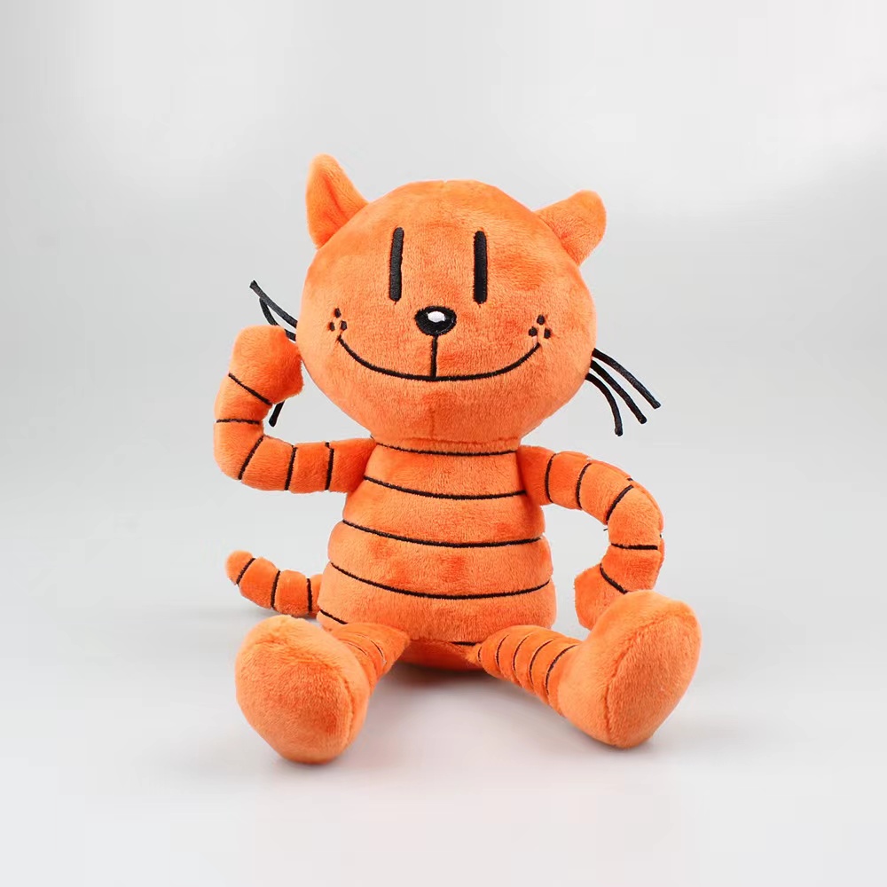 25cm Dog Man's Petey Plush Toy Cartoon Character Stuffed Doll Kawaii Petey Cat Toys for Children Girls Xmas, Orange
25cm Dog Man's Petey Plush Toy Cartoon Character Stuffed Doll Kawaii Petey Cat Toys for Children Girls Xmas, Orange
