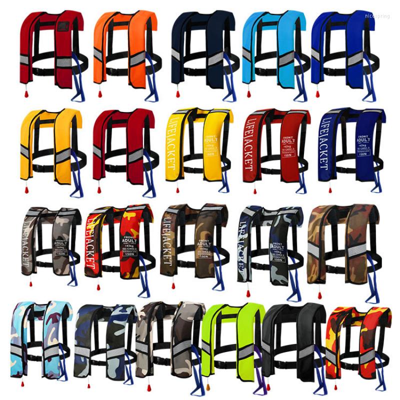 Hunting Jackets 15color Fishing Vest Adult Inflatable Lifejacket Automatic Fast Water Emergency Rescue
Hunting Jackets 15color Fishing Vest Adult Inflatable Lifejacket Automatic Fast Water Emergency Rescue