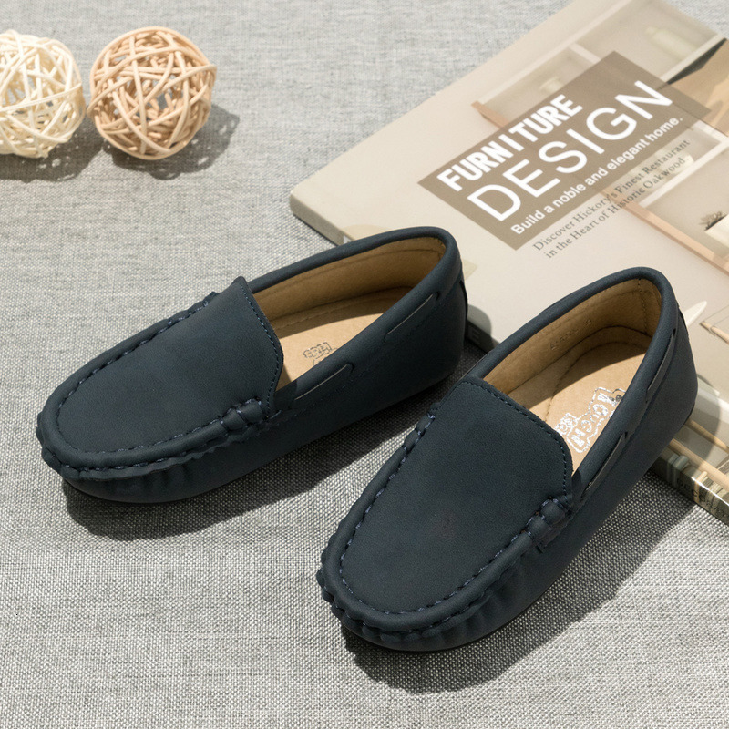 Sneakers Spring Summer Kids Shoes Boy Girl Dress Shoes Breathable Brown Casual Children's Boys Girls Flat Leather Shoes Moccasins 230414