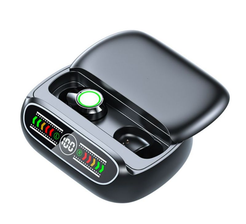 Wireless Earphone Slide cover Fingerprint control BQ50 TWS Bluetooth headset In-ear Built-in Microphone LED display High quality Headphone Sport Earph
