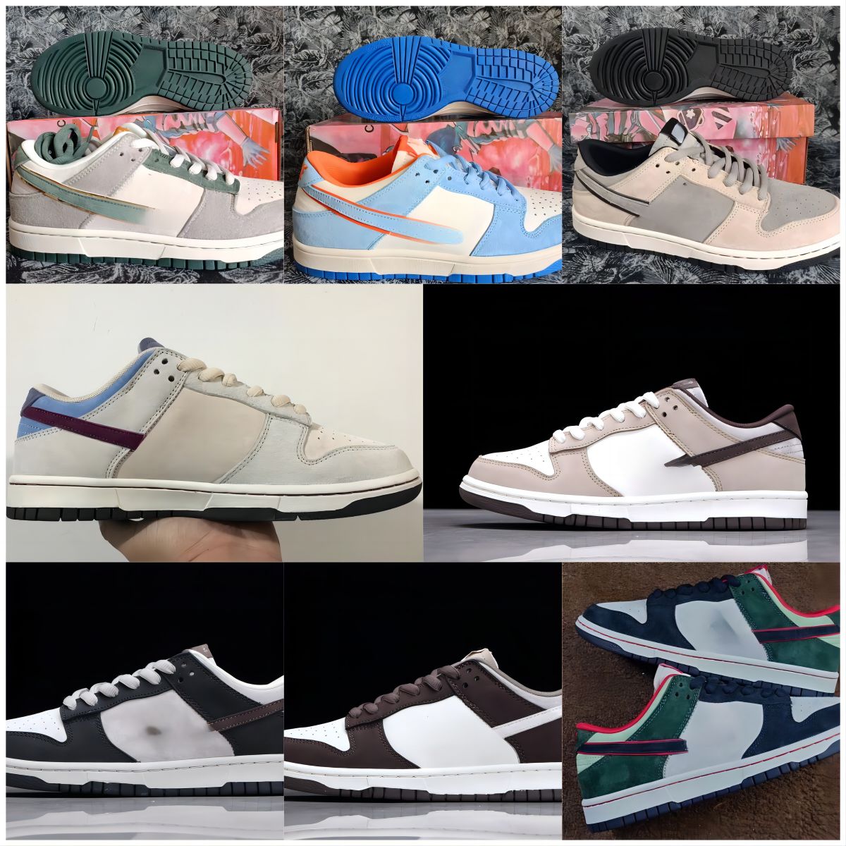 2023 DUNKS Katsuyo Ohtomo Black White Casual Shoes Men Women Sneakers UNC Vintage Green University Blue Coast Photon Dust Outdoor Mens Trainer size 36-45 with box, P-5
2023 DUNKS Katsuyo Ohtomo Black White Casual Shoes Men Women Sneakers UNC Vintage Green University Blue Coast Photon Dust Outdoor Mens Trainer size 36-45 with box, P-5