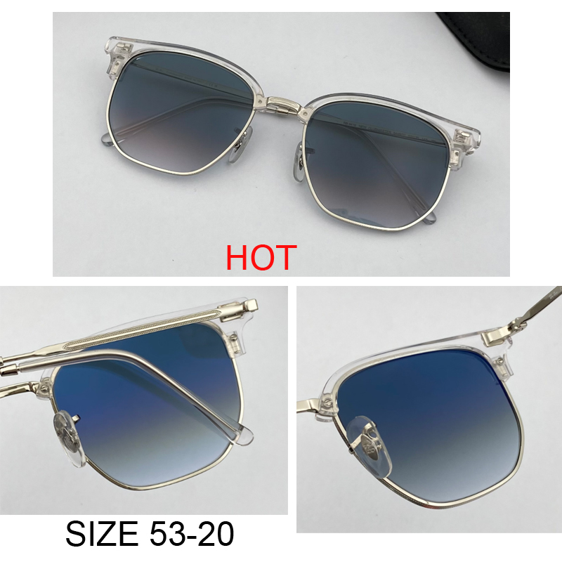 Top brand sunglass women club metal mixed frame 4416 stainless steel sun glasses for men women retro glass lens uv400 protection unisex gafas with box stickers
Top brand sunglass women club metal mixed frame 4416 stainless steel sun glasses for men women retro glass lens uv400 protection unisex gafas with box stickers