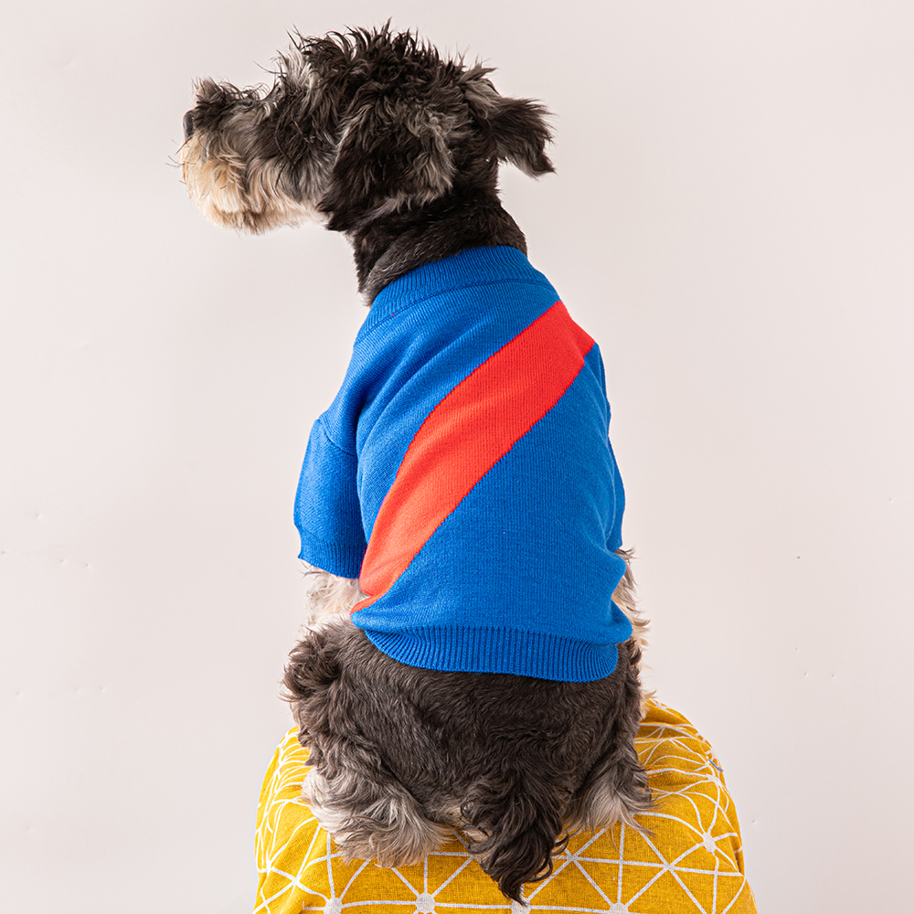 free shipping Winter Dog Apparel Warm Puppy Knitwear Jumper with Knitting Pattern Soft Cotton Doggie Sweatshirts Autumn Pet Pullover Shirt for Small D