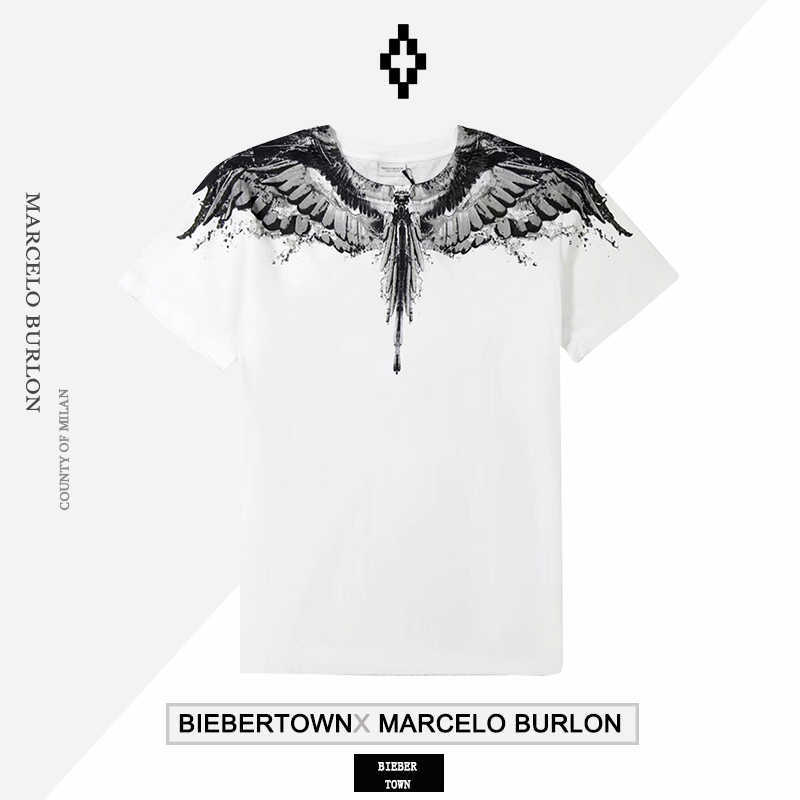 designer Marcelos Burlons Pink Purple Winged Short Sleeve Men's and Women's Street T-shirts Summer Fashion Ins MRHW, White4
designer Marcelos Burlons Pink Purple Winged Short Sleeve Men's and Women's Street T-shirts Summer Fashion Ins MRHW, White4