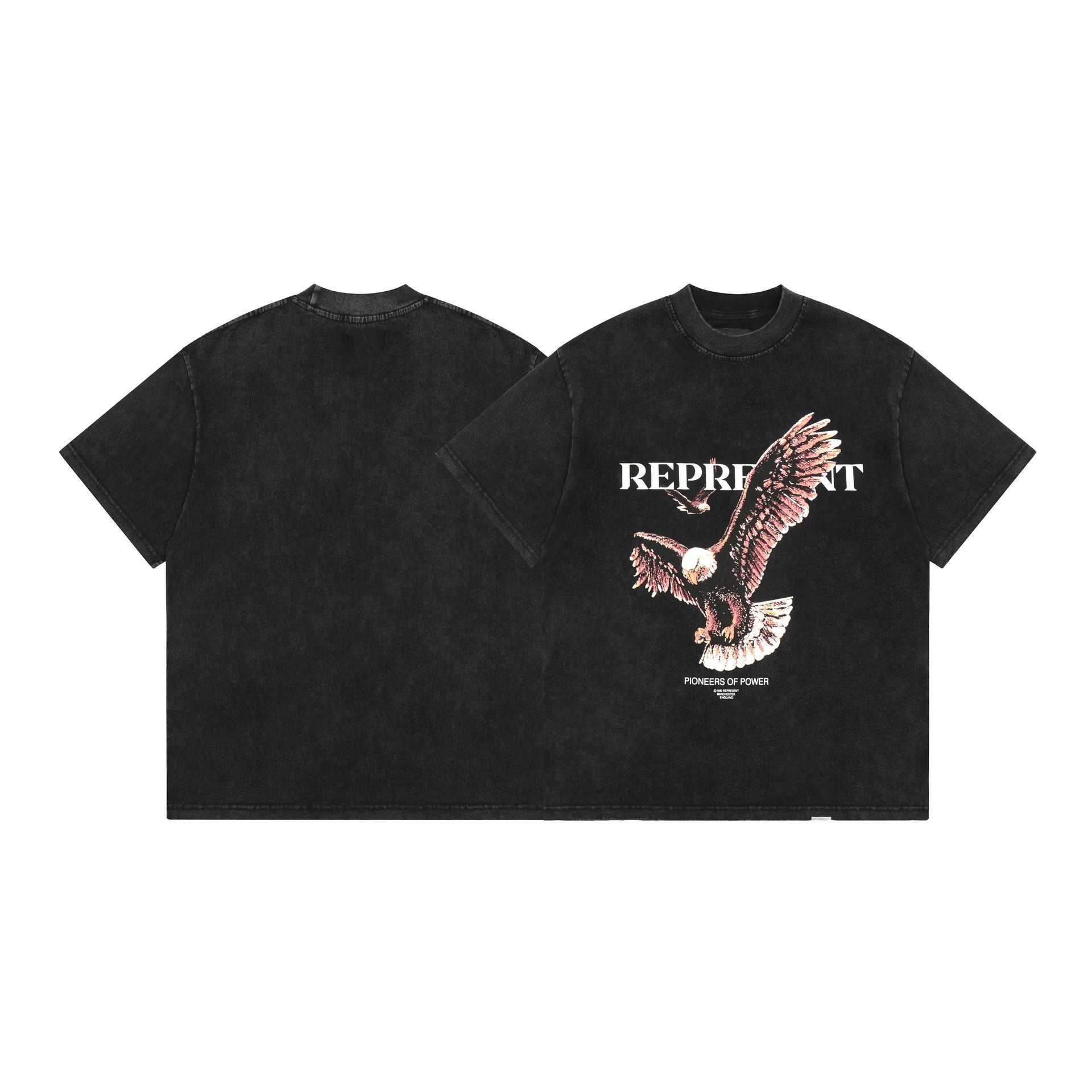 2023 Fashion Men' and Women' t Shirts Uk High Street Brand Representative Trend Eagle Wings Design Short Sleeve Fat Guy Loose, Black
2023 Fashion Men' and Women' t Shirts Uk High Street Brand Representative Trend Eagle Wings Design Short Sleeve Fat Guy Loose, Black