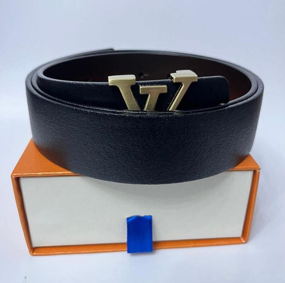 designer belt womens and mens luxury leather belts black plated gold silver ceinture casual waist cintura fashion crystal letter belts for women designer Belt box