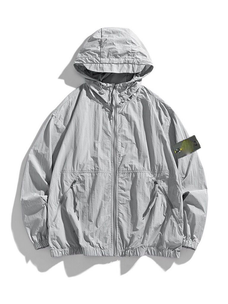 Stone jacket gonng spring and summer thin fashion brand coat outdoor sun proof windbreaker Sunscreen clothing Waterproof jackets Large size W25E
Stone jacket gonng spring and summer thin fashion brand coat outdoor sun proof windbreaker Sunscreen clothing Waterproof jackets Large size W25E