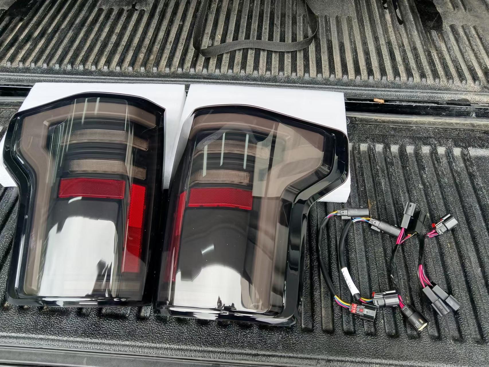 Car Styling LED Taillights For Ford Raptor F150 20 15-20 20 Brake Fog Lights Pickup Taillight Modification Accessories