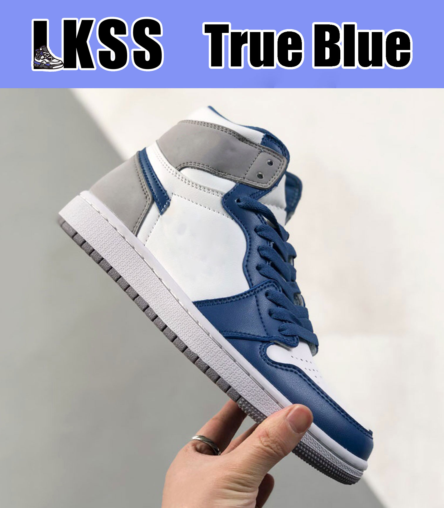 LKSS True Blue Jumpman 1 1s Shoes OG Mens Basketball Sneaker Sports Sneakers, As pic
LKSS True Blue Jumpman 1 1s Shoes OG Mens Basketball Sneaker Sports Sneakers, As pic