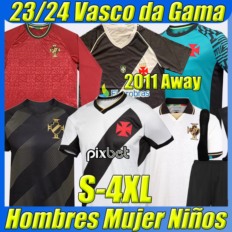 XXXL 4XL 23/24 Vasco da Gama Soccer Jerseys Away RANIEL G. PEC JUNINHO GETULIO TALLES MAGNO 2023 Men Kids Kit Retro Football Shirt 1998 2002 2011 ROMARIO Long sleeve, Dajiama champion version
XXXL 4XL 23/24 Vasco da Gama Soccer Jerseys Away RANIEL G. PEC JUNINHO GETULIO TALLES MAGNO 2023 Men Kids Kit Retro Football Shirt 1998 2002 2011 ROMARIO Long sleeve, Dajiama champion version