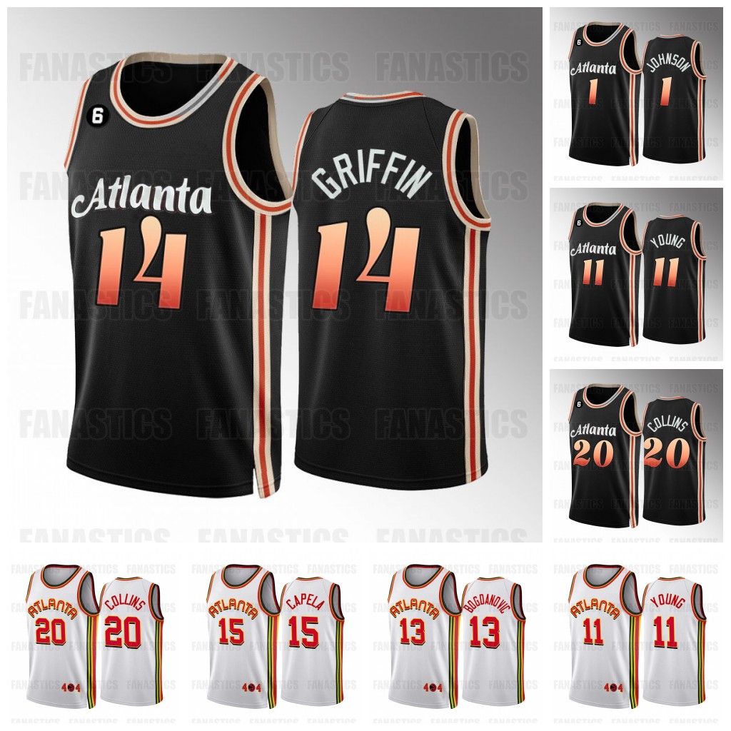 2023 Jalen 1Johnson "Hawk" Jerseys Dejounte 5Murray 2Forrest 14Griffin De'Andre 12Hunter 1Johnson Tyrese Custom Jersey 41Bey 11Young Donovan 4Williams Atlantas, Association womens s-2xl
2023 Jalen 1Johnson "Hawk" Jerseys Dejounte 5Murray 2Forrest 14Griffin De'Andre 12Hunter 1Johnson Tyrese Custom Jersey 41Bey 11Young Donovan 4Williams Atlantas, Association womens s-2xl