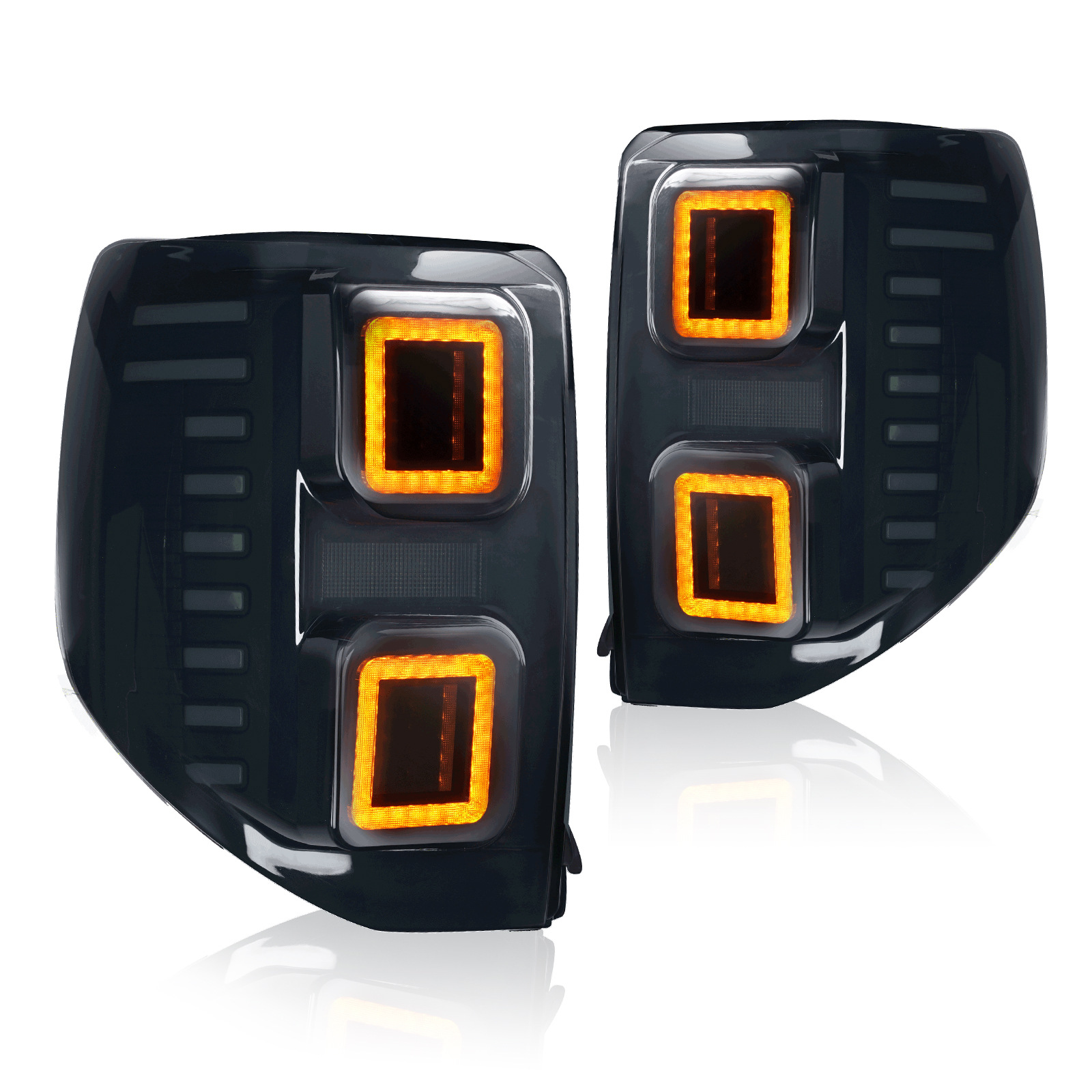 Rear Taillight Assembly for Ford Bronco Sport 20 20-2023 LED Light Guide Taillamp Service Brake Turn Signal Reversing Fog Lamp