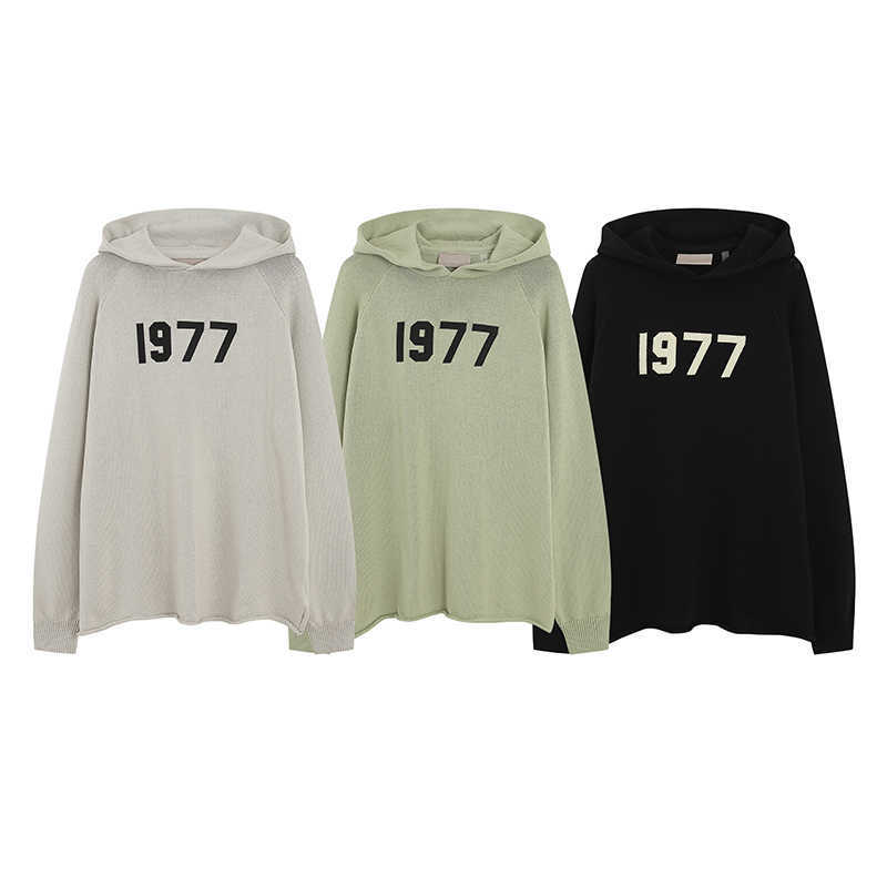 Ess Hoodie Sweatshirts Designer Clothing Fears of God Fog Essen Season 8 1977 Letter High Street Loose Men' Women' Hooded Pullover Sweaters Fashion, Shipping fee
Ess Hoodie Sweatshirts Designer Clothing Fears of God Fog Essen Season 8 1977 Letter High Street Loose Men' Women' Hooded Pullover Sweaters Fashion, Shipping fee