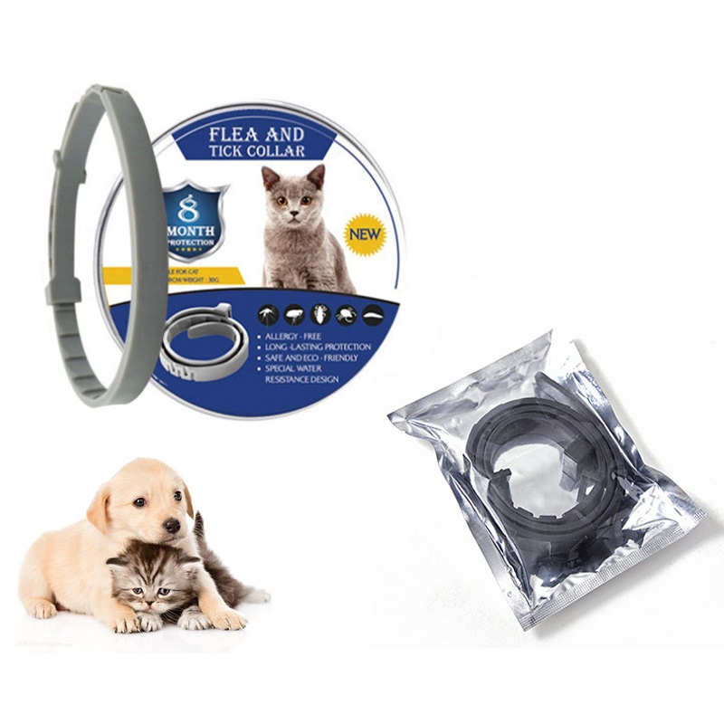 Protection Repel Flea & Tick Prevention Dog Collars Adjustable Cat Collar Water Resistance Pets Accessories