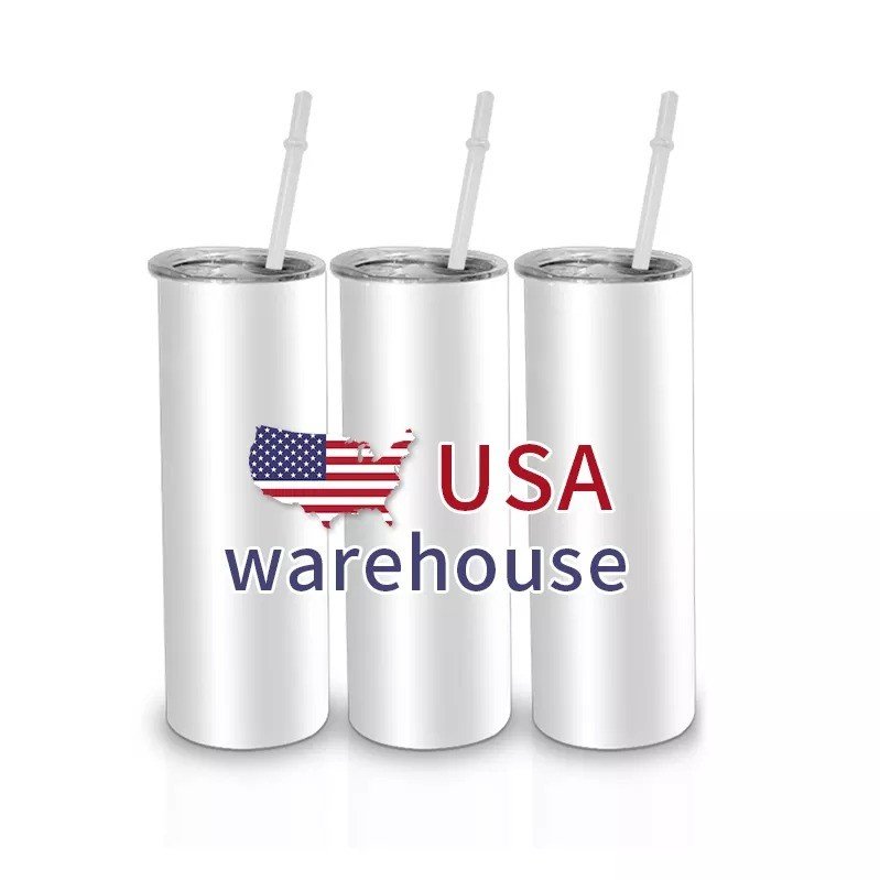 Ready to Ship 20oz white blank skinny stainless steel sublimation tumblers straight USA Warehouse
Ready to Ship 20oz white blank skinny stainless steel sublimation tumblers straight USA Warehouse