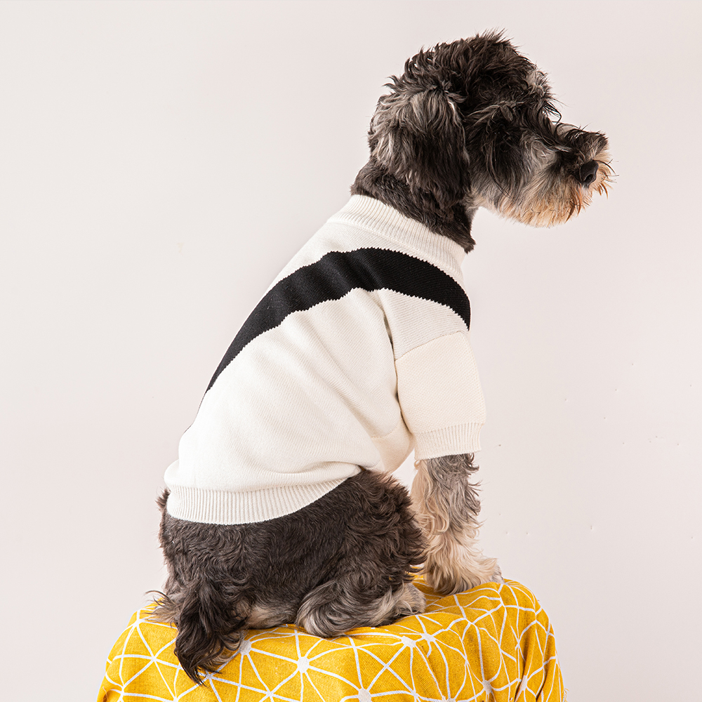 free shipping Winter Dog Apparel Warm Puppy Knitwear Jumper with Knitting Pattern Soft Cotton Doggie Sweatshirts Autumn Pet Pullover Shirt for Small D