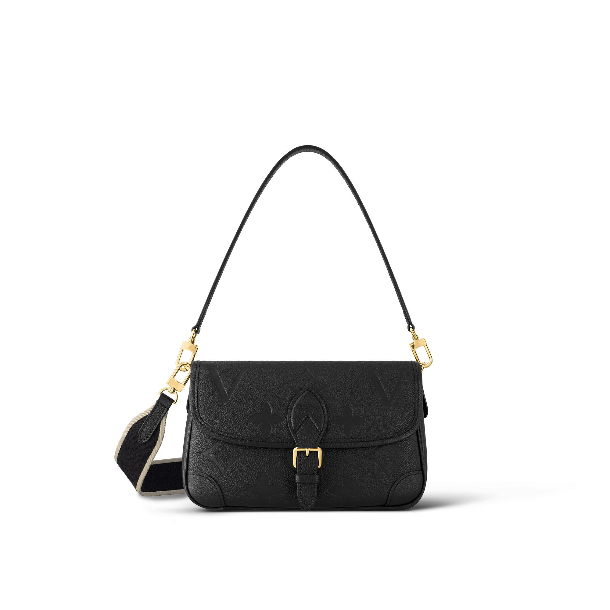 Genuine leather handbag Women's crossbody bag with buckle closure design comes with shoulder straps in black and white, Chain
Genuine leather handbag Women's crossbody bag with buckle closure design comes with shoulder straps in black and white, Chain