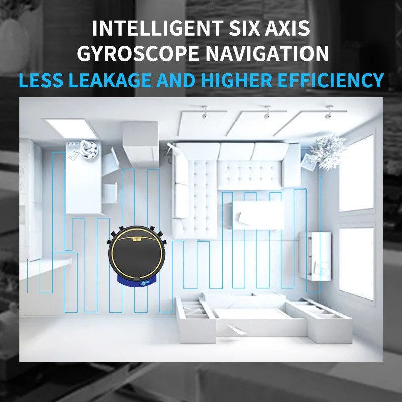 Cleaning Appliances Vacuum Cleaner Robot Smart 2800PA Remote Control Wireless Auto Machine Floor Sweeping Wet Dry For Home 231117