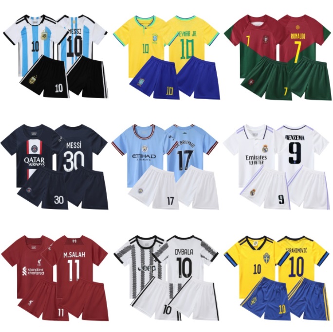22 23 HAALAND SOCCER JERSEYS GREALISH STERLING MANS CITIES MAHREZ fans player version DE BRUYNE FODEN 2022 2023 football tops shirt kids kit sets uniform Boys youth, As shown in the figure
22 23 HAALAND SOCCER JERSEYS GREALISH STERLING MANS CITIES MAHREZ fans player version DE BRUYNE FODEN 2022 2023 football tops shirt kids kit sets uniform Boys youth, As shown in the figure