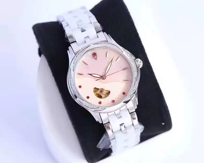 New women's mechanical watch imported 82s0 movement 316L stainless steel ceramic strap sapphire fashion luxury ladies watch, Color 3
New women's mechanical watch imported 82s0 movement 316L stainless steel ceramic strap sapphire fashion luxury ladies watch, Color 3