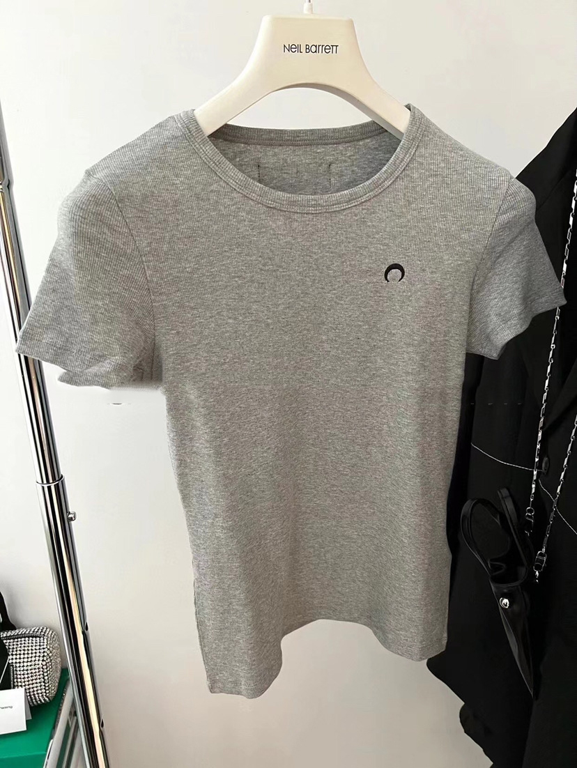 T-Shirt Summer Women T Shirt Girls Woman Clothes Tops Cotton Slim Female Short Sleeve Crop Top Spring Tee Sexy Skinny Y2K L62L, White red moon
T-Shirt Summer Women T Shirt Girls Woman Clothes Tops Cotton Slim Female Short Sleeve Crop Top Spring Tee Sexy Skinny Y2K L62L, White red moon