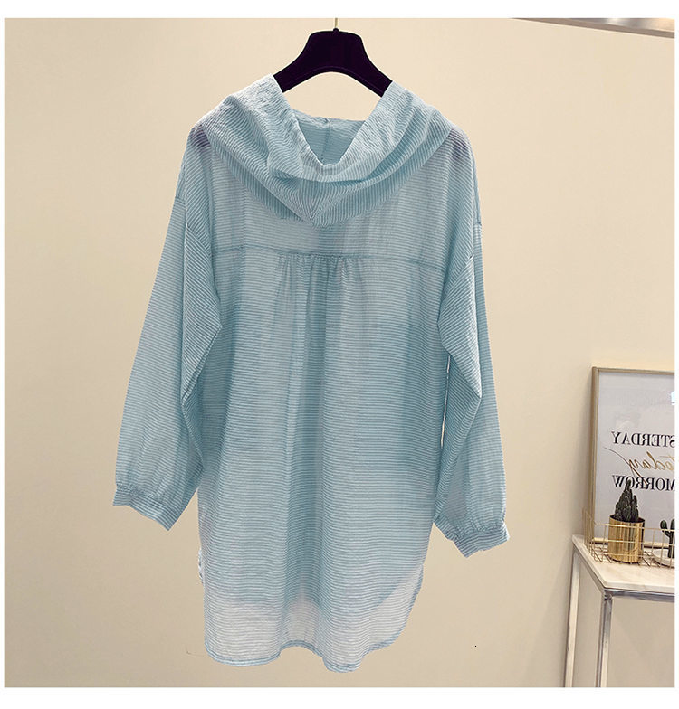 Women's Jackets Women thin coat Casual Summer Sun Protection Tops Women Long Thin Cardigan Sun Protection Clothing Tops Women Blouse 230417