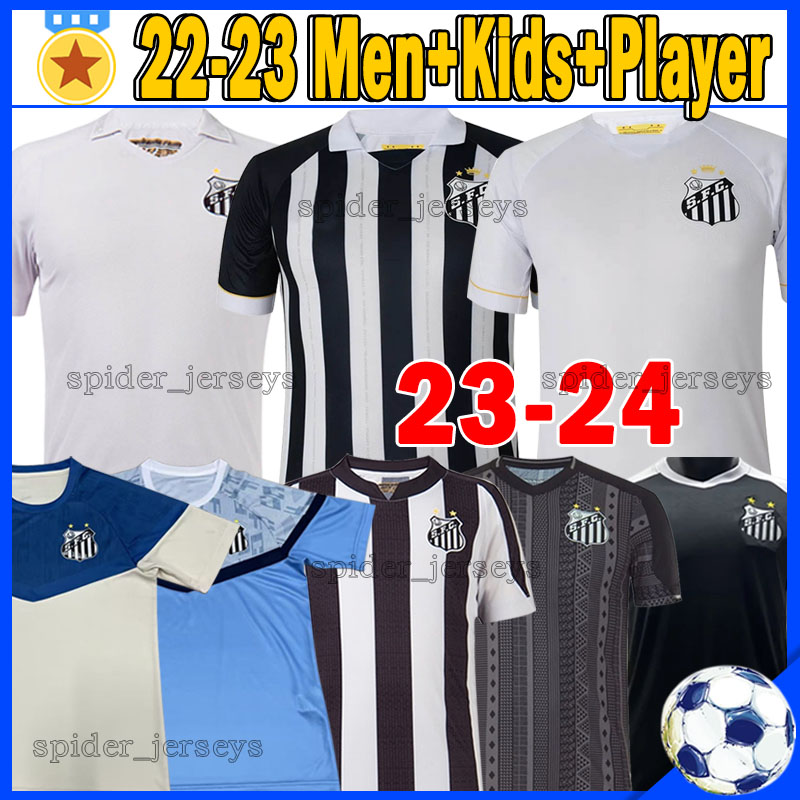 23 24 Santos FC Soccer Jerseys 2022 2023 Leonardo Braga Angulo Rwan Seco Fans Player version Football Shirts Barbosa Zanocelo Madson Pink October Men Kids Uniforms, Sangtuosi 22-23 away kids kits
23 24 Santos FC Soccer Jerseys 2022 2023 Leonardo Braga Angulo Rwan Seco Fans Player version Football Shirts Barbosa Zanocelo Madson Pink October Men Kids Uniforms, Sangtuosi 22-23 away kids kits