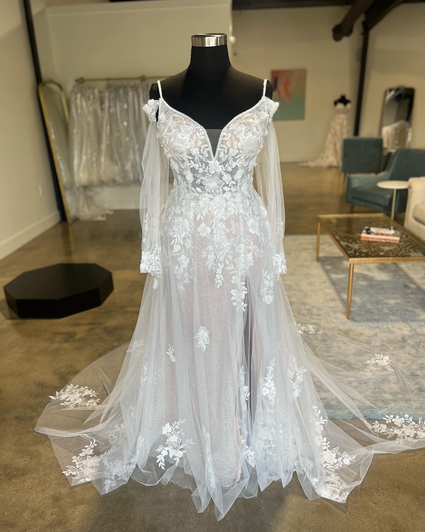 Ebi Plus Arabic Aso Nov Size Ivory Mermaid Wedding Dress Beach Lace A E Long Sleeves Bridal Gowns Dresses Zj Es es s