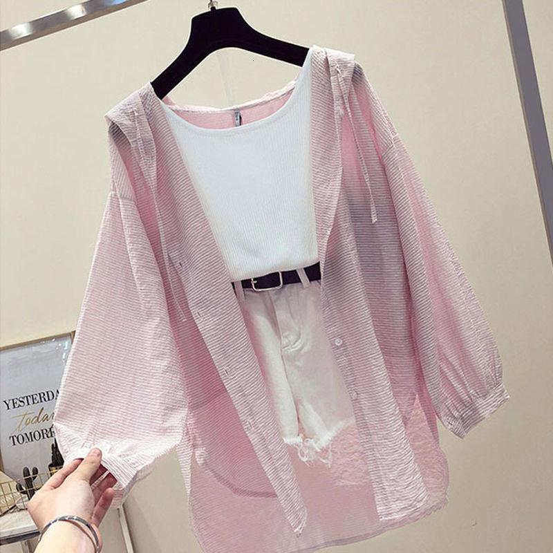 Women's Jackets Women Summer Hooded Sun Protection Clothing Female Casual Loose Wild Thin Coat Ladies Anti-UV Breathable Tops 230417