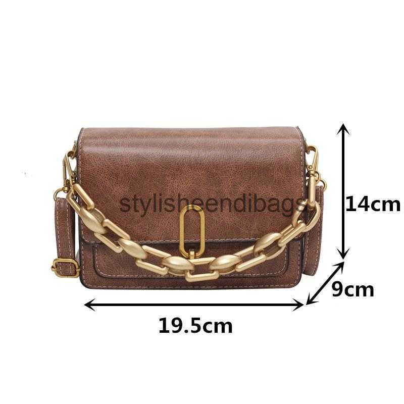 Classic Small Flap Bags for New High Quality Leather Shoulder Female Chain Crossbody Bagstylisheendibags