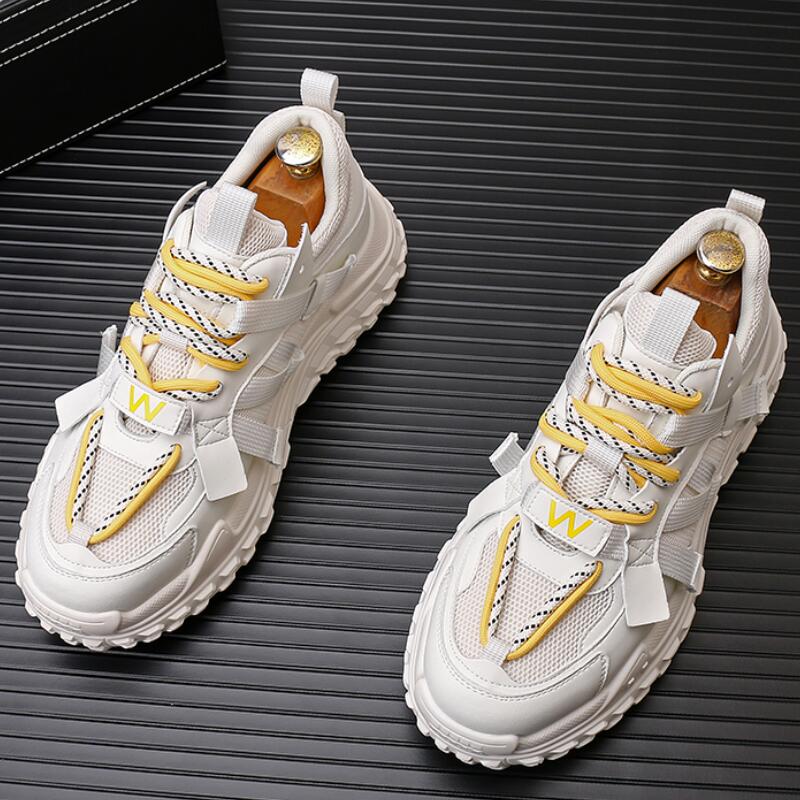 2023 new spring and summer flying knit shoes sport mesh top fashion leisure sports men's shoes b25, Red
2023 new spring and summer flying knit shoes sport mesh top fashion leisure sports men's shoes b25, Red