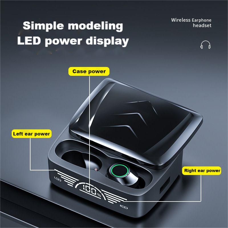 TWS Bluetooth headphone Wireless earphone Fingerprint control BQ30 In-ear Built-in Microphone Wireless Earphone LED display high Quality Headphone Spo