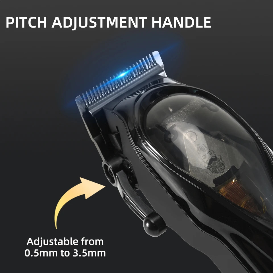 Hair Trimmer Cordless Professional Hair Clipper For Men Electric Adjustable Hair Trimmer Barber Hair Cutting Machine 10000RPM Rechargeable 231116