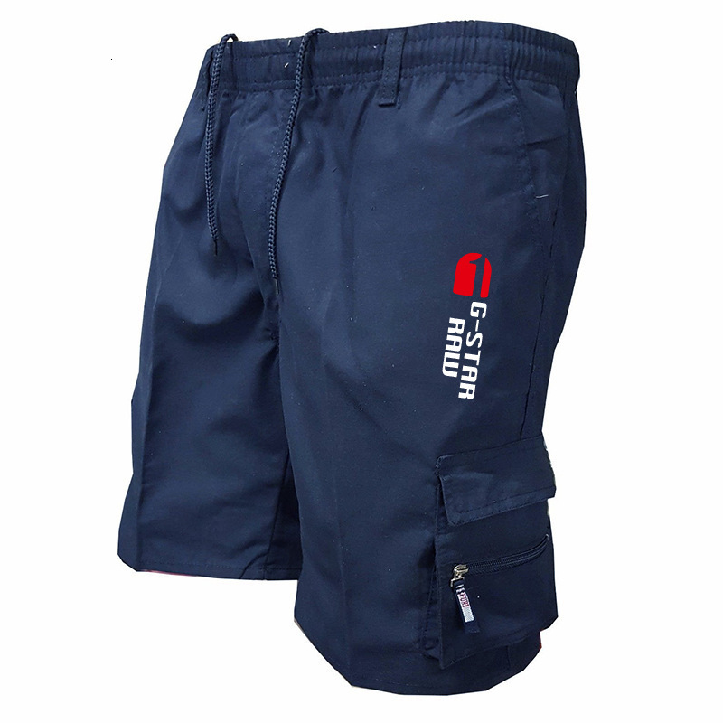 Men's Pants 2023 new logo printed youth men's casual cargo pants shorts loose summer outdoor sports pants 220629