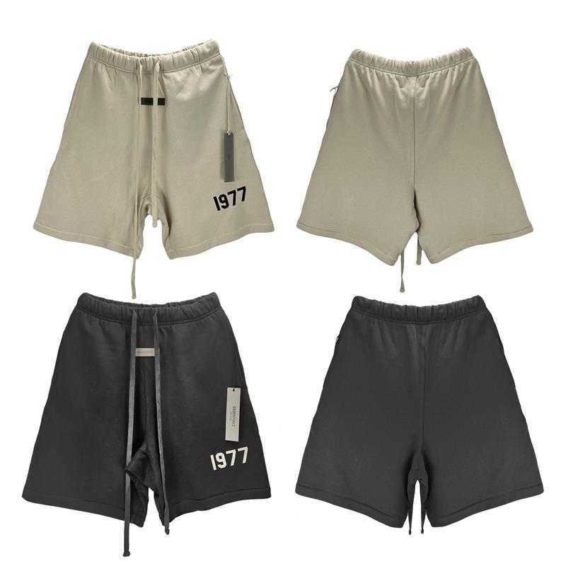 Ess Designer Short Fashion Casual Clothing Fears of God Fog Essen 1977 Flocked Printed Shorts for Mens Womens Pure Cotton Sports Pants Sportswear Streetwear, Black
Ess Designer Short Fashion Casual Clothing Fears of God Fog Essen 1977 Flocked Printed Shorts for Mens Womens Pure Cotton Sports Pants Sportswear Streetwear, Black