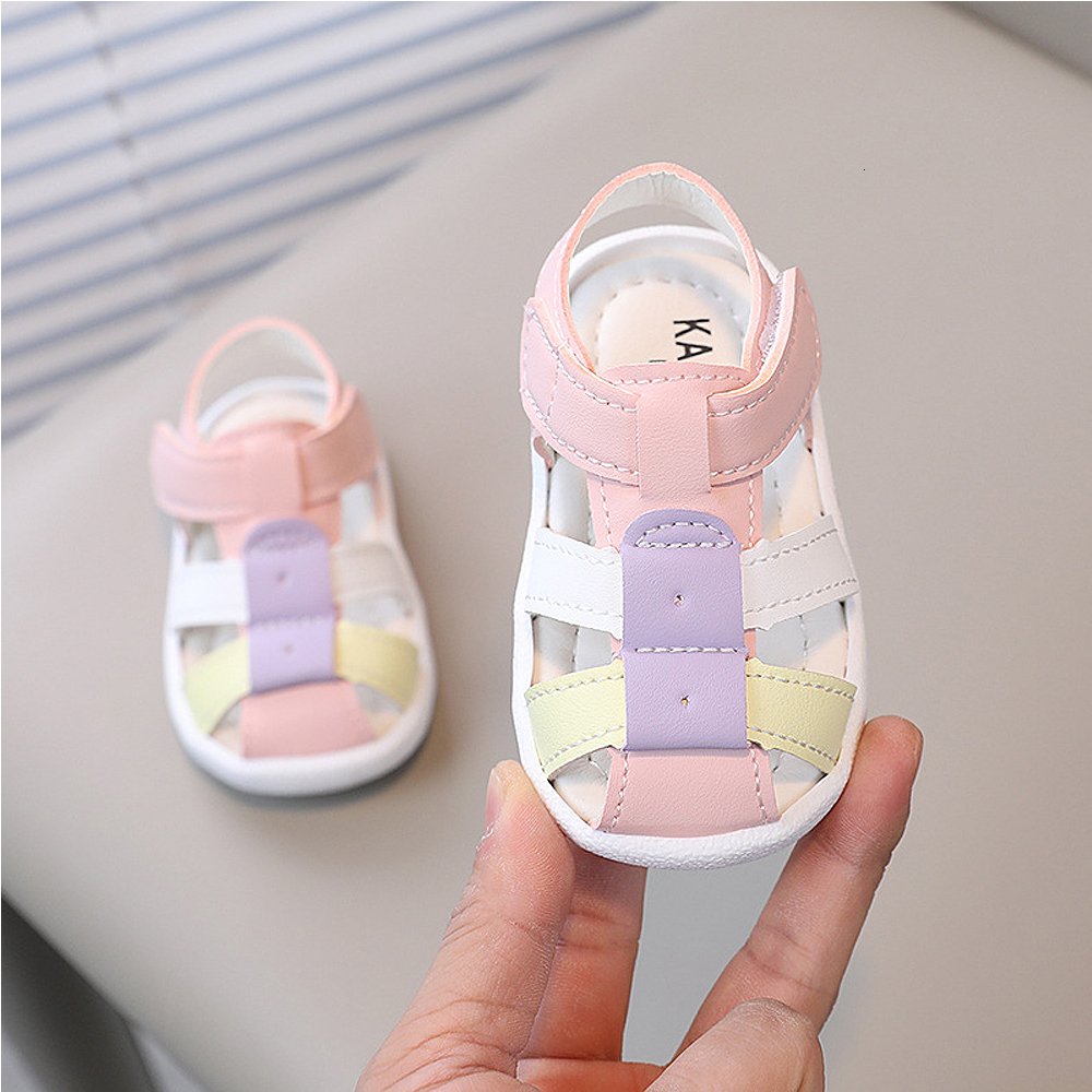 Sandals Summer 0-24 Months Infants Baby Unisex Boys Girls Kids Sandals Soft Sole First Walkers Toddler Shoes Girl Sandalias Boy Shoes 230417