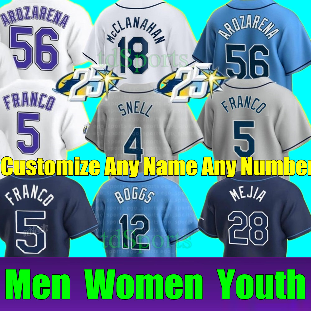 2023 S-4XL 39 Kevin Kiermaier Jersey 12 Wade Boggs 5 Wander Franco 25th Tampa Bay Randy Arozarena Rays Charlie Morton Joey Wendle Tyler Glasnow baseball jerseys, Women
2023 S-4XL 39 Kevin Kiermaier Jersey 12 Wade Boggs 5 Wander Franco 25th Tampa Bay Randy Arozarena Rays Charlie Morton Joey Wendle Tyler Glasnow baseball jerseys, Women