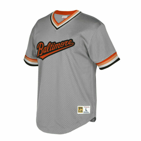 Orioles Mitchell Ness Baltimores Cooperstown Mesh Batting V-Neck Baseball Jersey Grey Size S-4XL, As pic
Orioles Mitchell Ness Baltimores Cooperstown Mesh Batting V-Neck Baseball Jersey Grey Size S-4XL, As pic