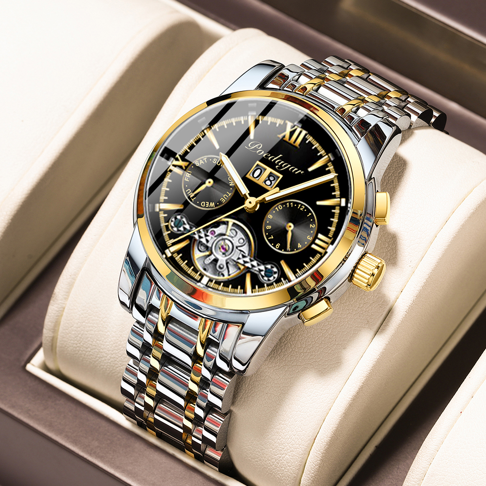 Top master design men watch, classic gold dial,Full automatic men's watch multi-function mechanical watch Tourbillon, 10
Top master design men watch, classic gold dial,Full automatic men's watch multi-function mechanical watch Tourbillon, 10