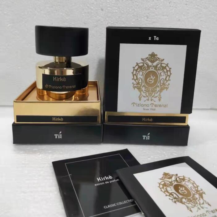 100ml Tiziana Terenzi Perfume Rivea Delox Kirke Gold Rose Oudh Draco Ursa Orion Porpora Cassiopea Fragrance Long lasting smell men woman parfum spray 