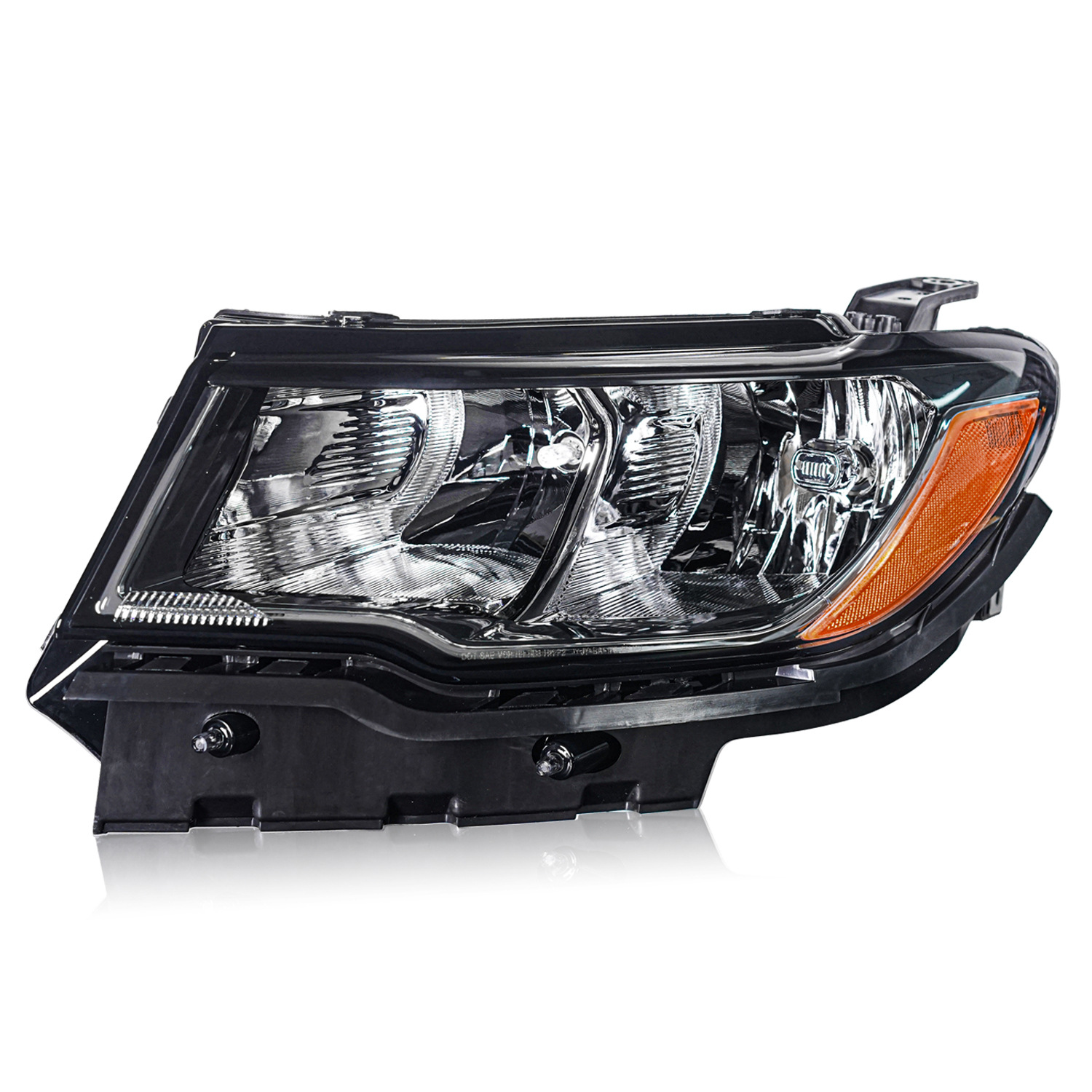 Origin Headlights For Cars for Jeep Compass 20 17-2021 Front Lamp High Low Beam Highlight Turn Signal Running Headlight