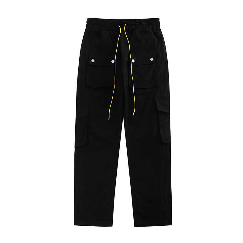 Ess Designers Casual Pant Rhude Pants Fashion Brand Multi Pocket Military Work Style Loose Breasted Straight Tube Fog Streetwear Jogger Trousers Sweatpants, Black
Ess Designers Casual Pant Rhude Pants Fashion Brand Multi Pocket Military Work Style Loose Breasted Straight Tube Fog Streetwear Jogger Trousers Sweatpants, Black