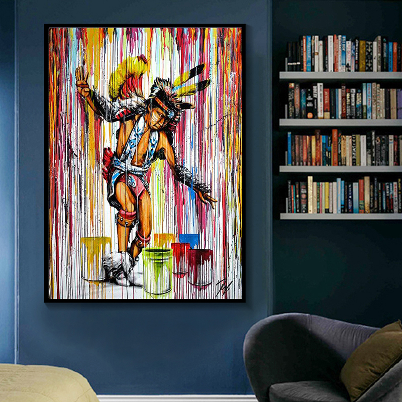 Modern Graffiti Paint Man Canvas Painting Poster Print Wall Art Picture For Living Room Home Decor Frameless
Modern Graffiti Paint Man Canvas Painting Poster Print Wall Art Picture For Living Room Home Decor Frameless