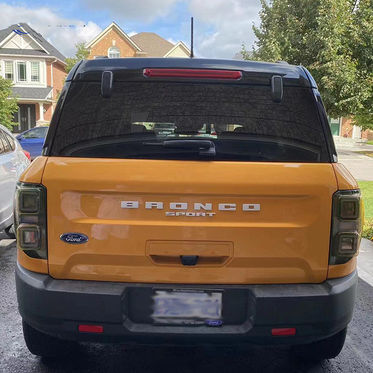 Rear Taillight Assembly for Ford Bronco Sport 20 20-2023 LED Light Guide Taillamp Service Brake Turn Signal Reversing Fog Lamp