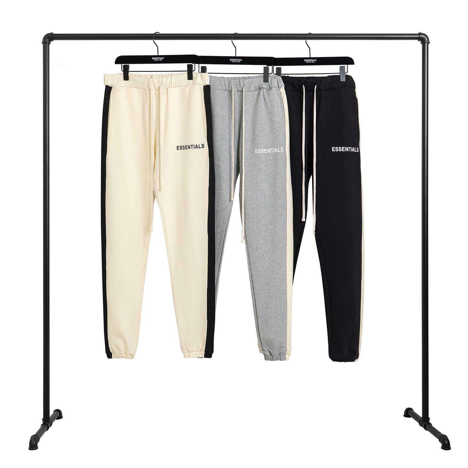 ESS Pant Luxury Mens Designer FEARs OF GOD FOG Double line ESSEN High Street Velvet Contrast Color Pants Guard Pants Men's Trendy Brand, Fog apricot pants
ESS Pant Luxury Mens Designer FEARs OF GOD FOG Double line ESSEN High Street Velvet Contrast Color Pants Guard Pants Men's Trendy Brand, Fog apricot pants