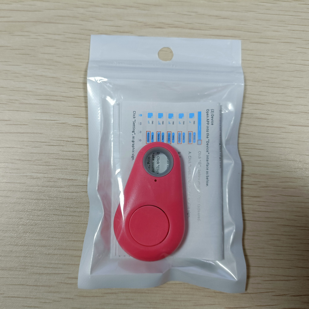 Alarm Keychain, GPS Keychain Tracker: Wireless Anti-Lost Locator for Keys, Pets, Wallets - Portable Blue Tooth Tracking Device
